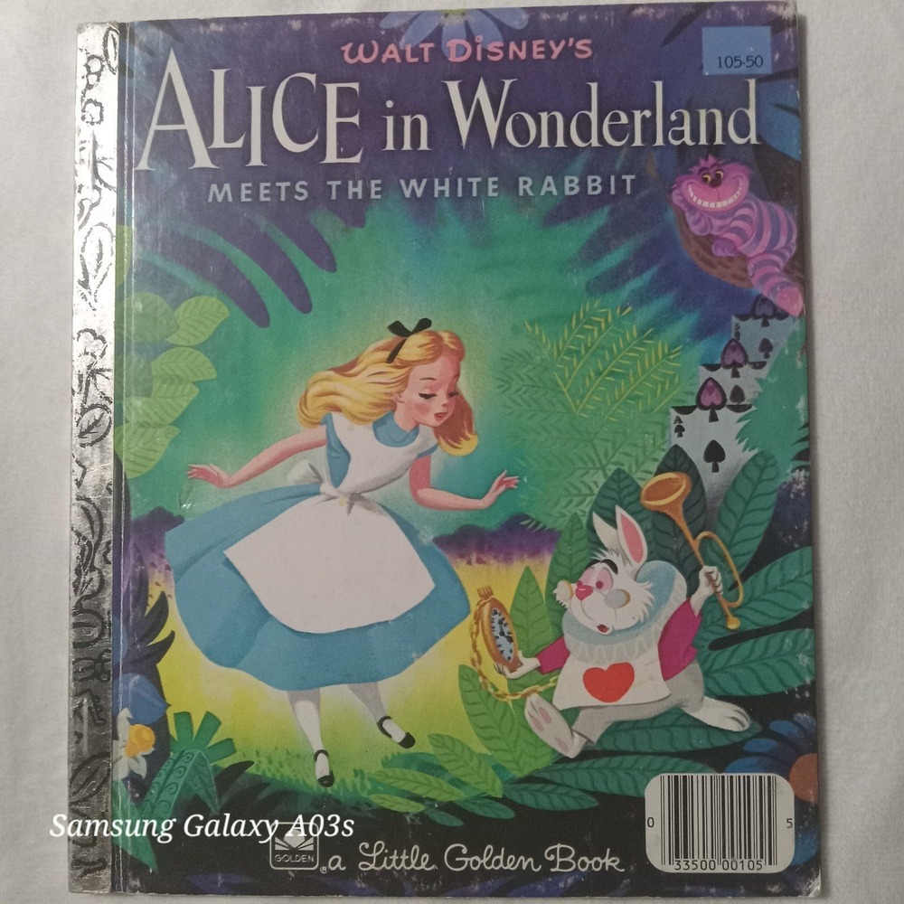 1951 Alice in Wonderland meets the rabbit